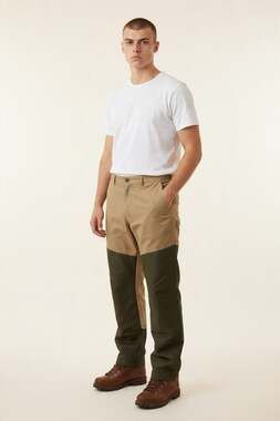 Game Winner Men’s Color Block High Brush Tan/Green Hunting Pants Size 2X EUC